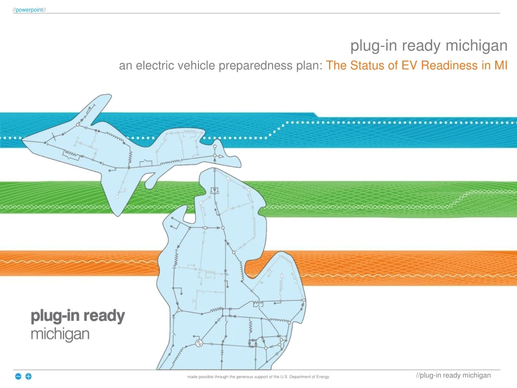 plug in ready michigan an electric vehicle preparedness plan the status of ev readiness in mi