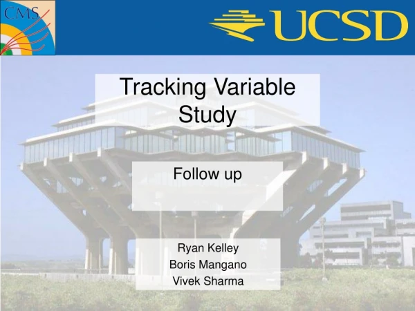 Tracking Variable Study