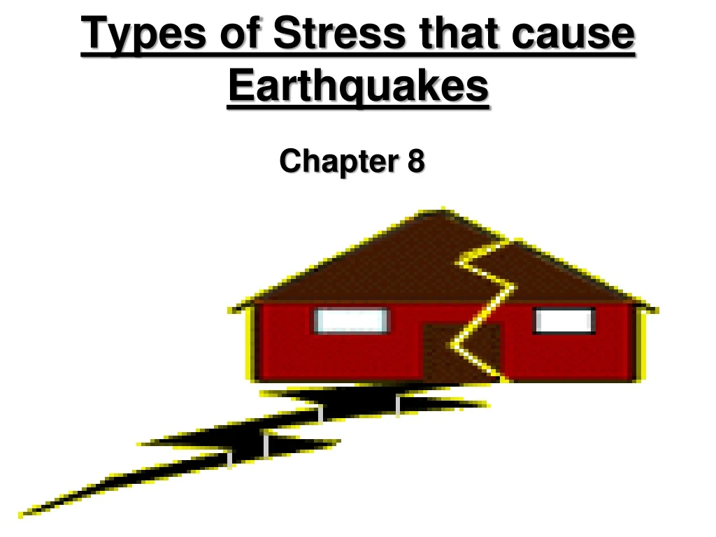 types of stress that cause earthquakes