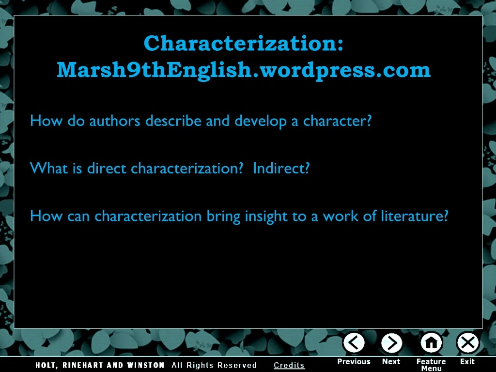 characterization marsh9thenglish wordpress com