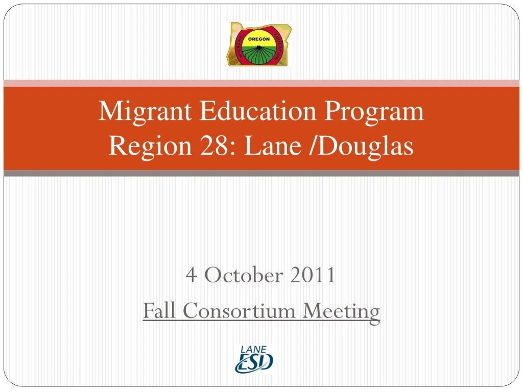migrant education program region 28 lane douglas