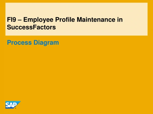 FI9 – Employee Profile Maintenance in SuccessFactors