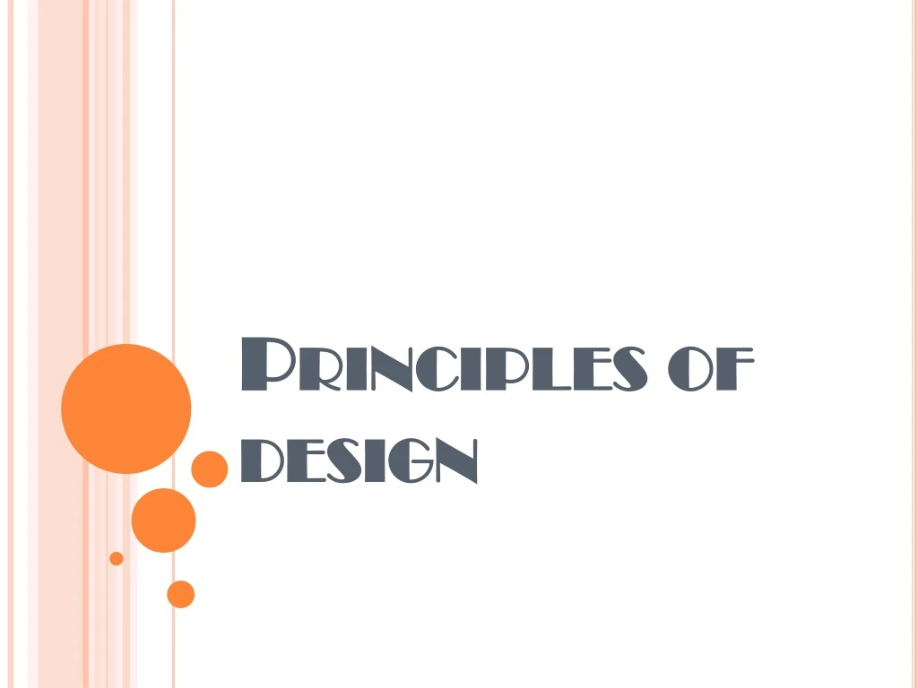 principles of design