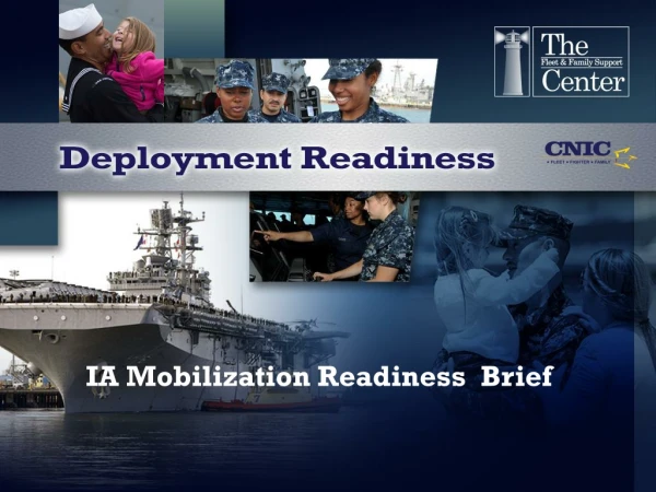 IA Mobilization Readiness  Brief