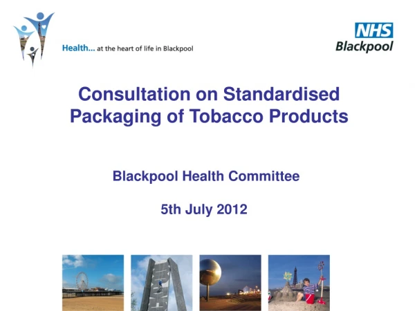 Blackpool Health Committee 5th July 2012