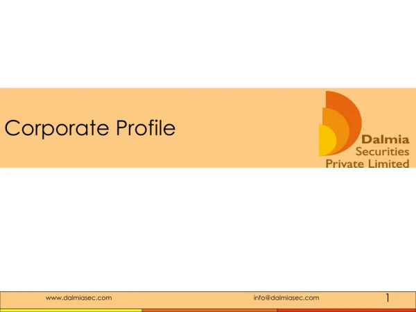 Corporate Profile