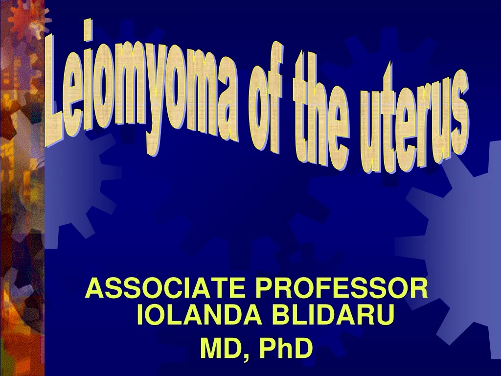 leiomyoma of the uterus
