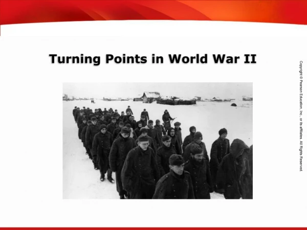 Turning Points in World War II