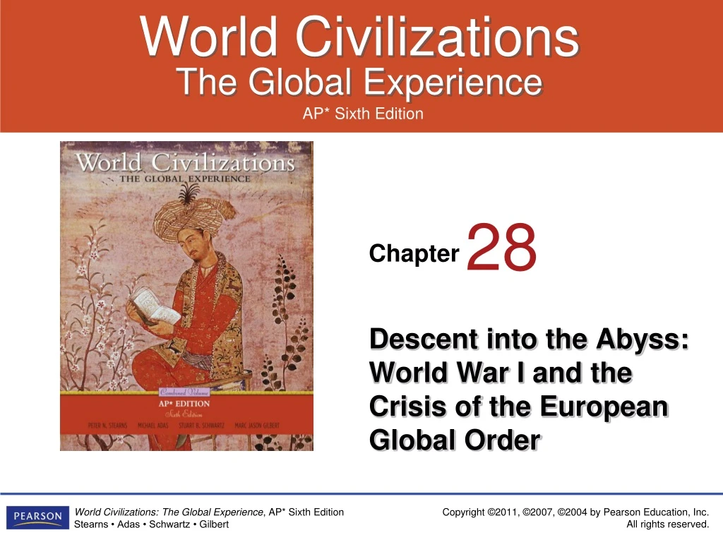 descent into the abyss world war i and the crisis of the european global order