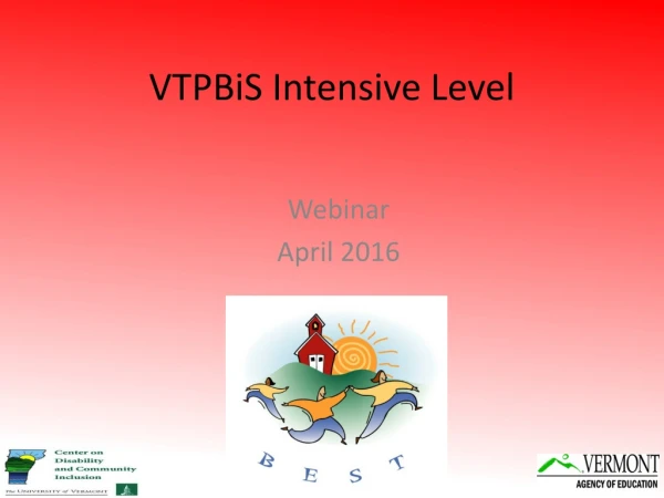 VTPBiS Intensive Level