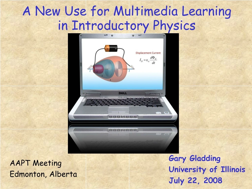 a new use for multimedia learning in introductory physics