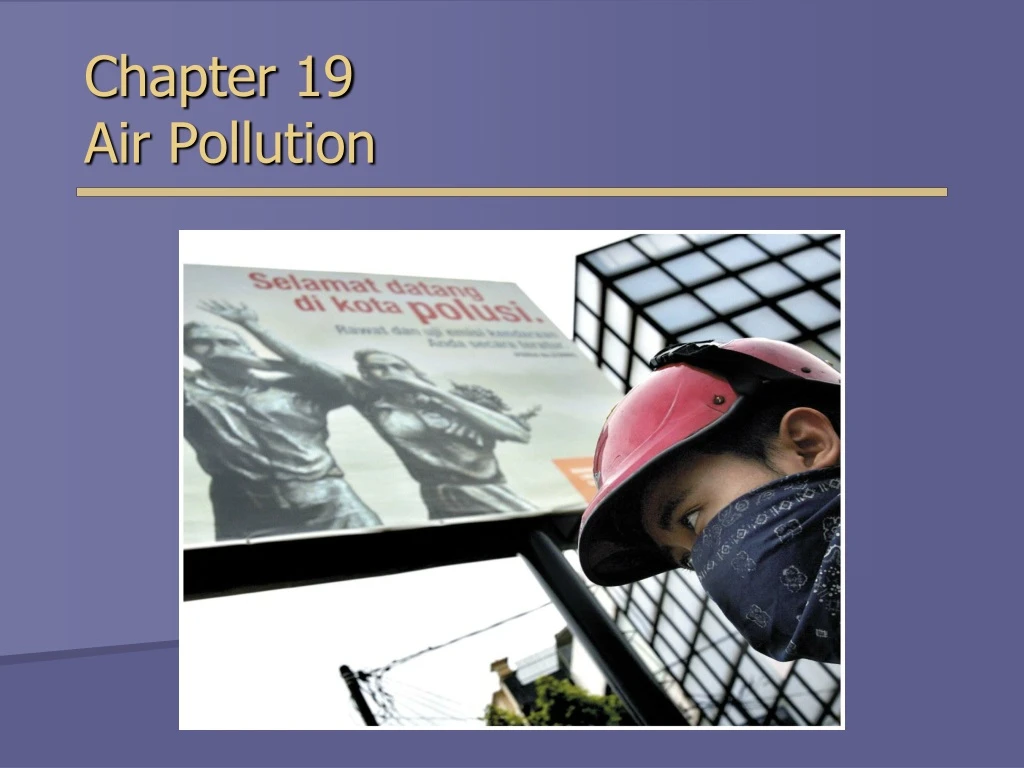 chapter 19 air pollution