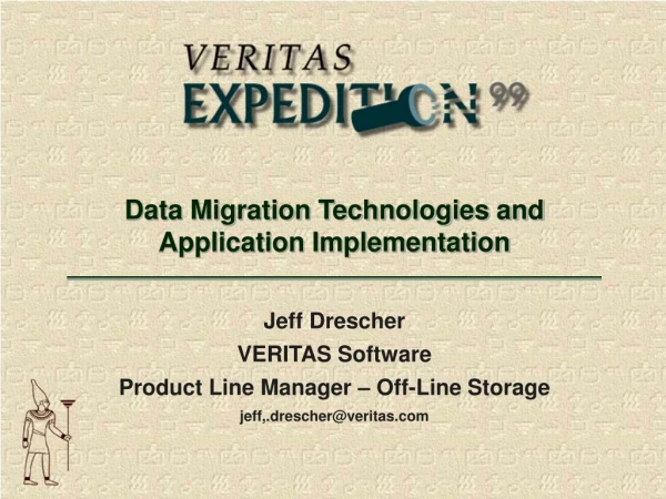Data Migration Technologies and Application Implementation