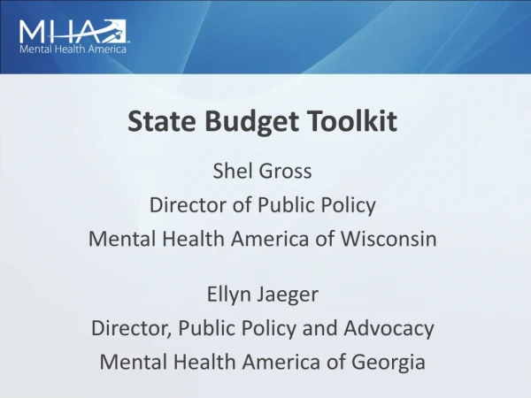 State Budget Toolkit