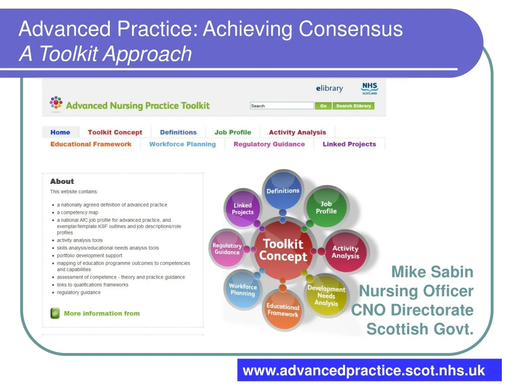 advanced practice achieving consensus a toolkit