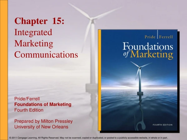 Chapter  15: Integrated Marketing Communications