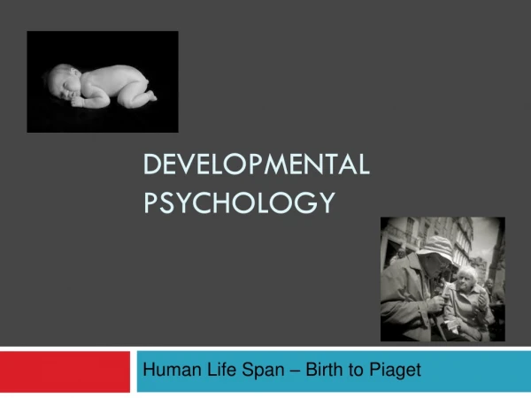 Developmental  Psychology