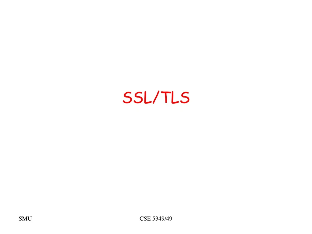 ssl tls