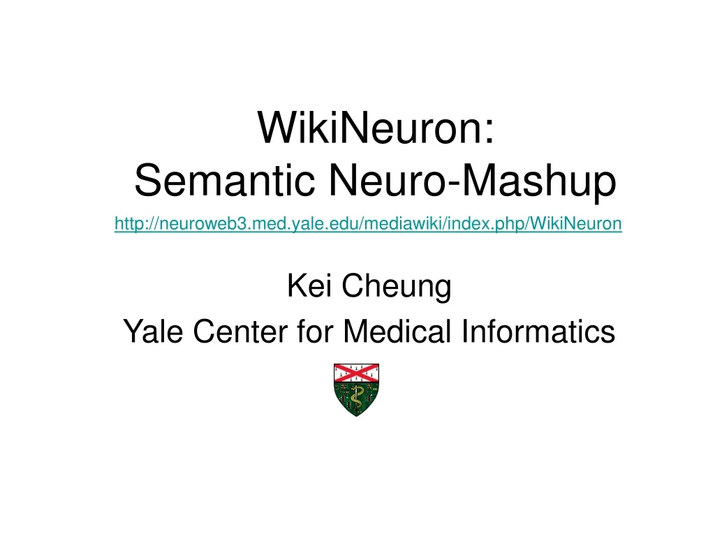 wikineuron semantic neuro mashup