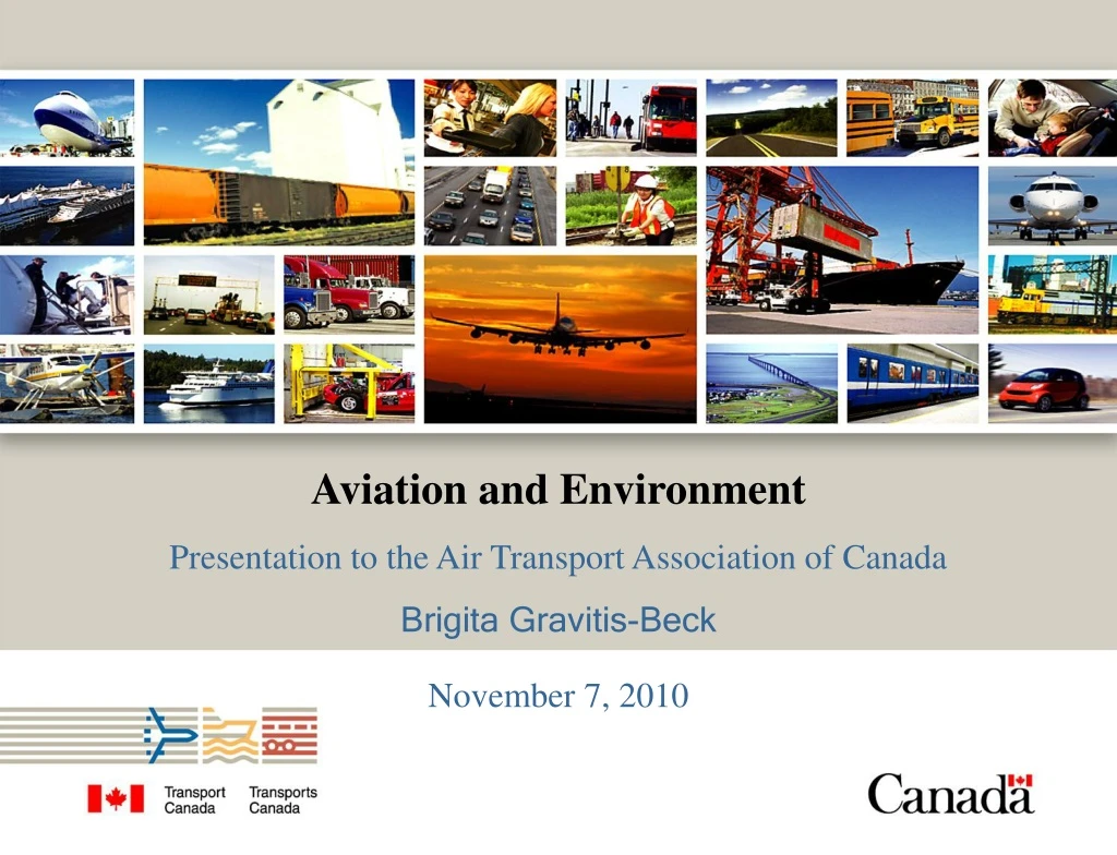 aviation and environment presentation