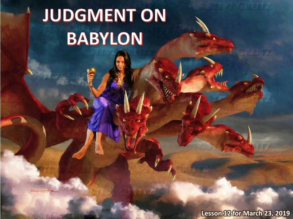 judgment on babylon