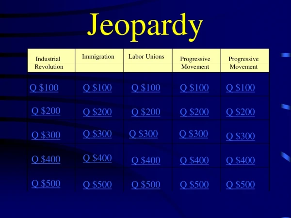 Jeopardy