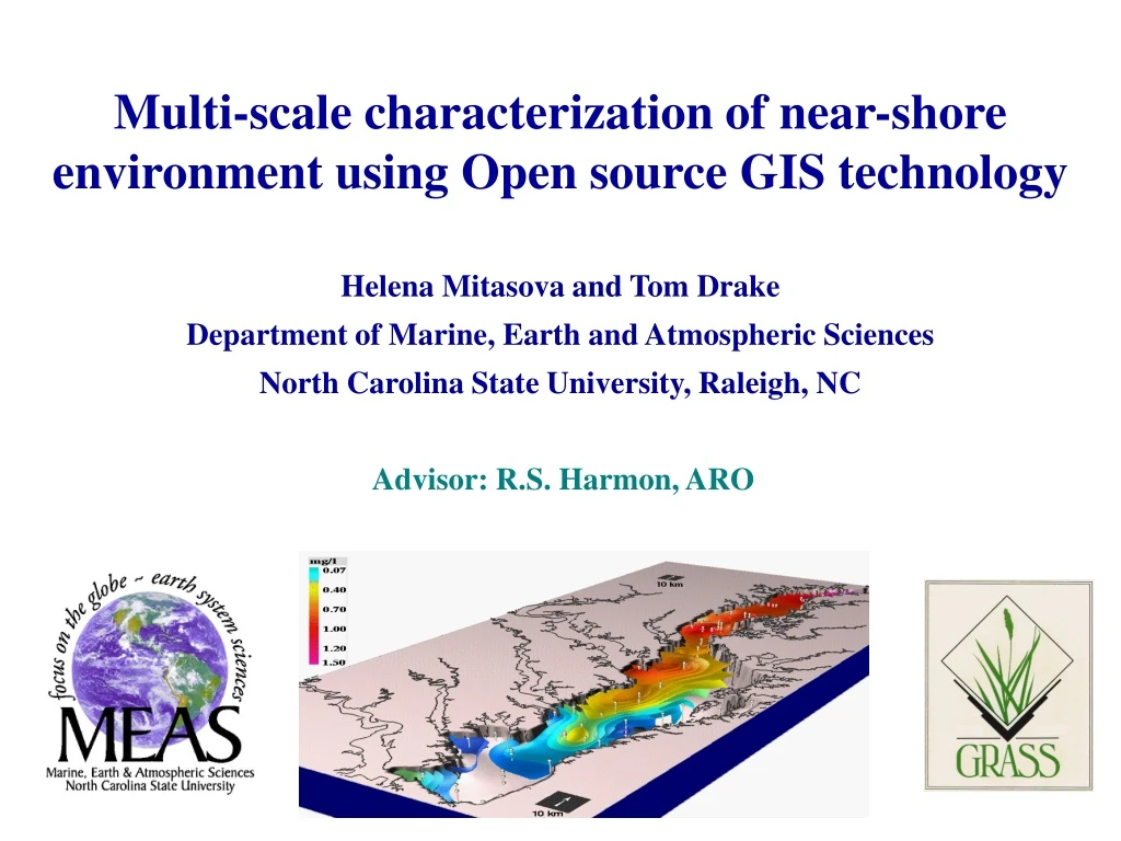 multi scale characterization of near shore