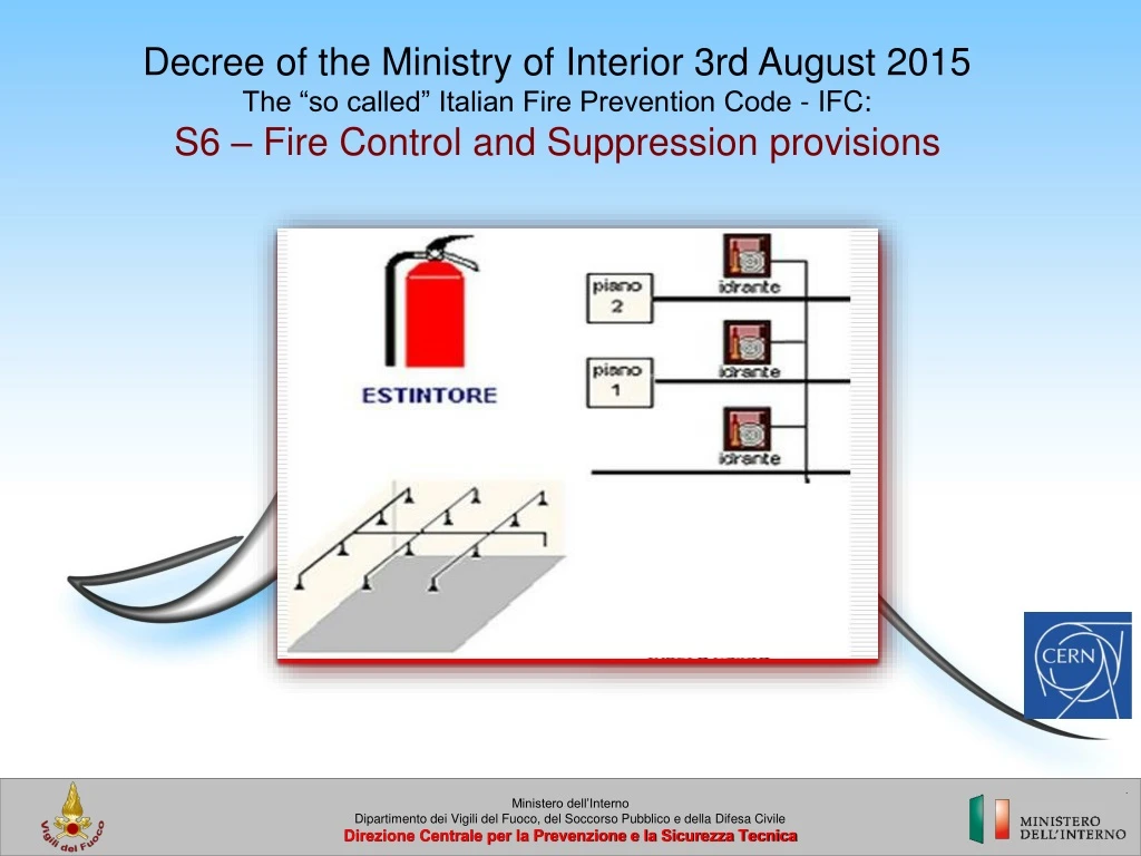 decree of the ministry of interior 3rd august