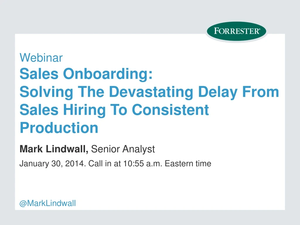 webinar sales onboarding solving the devastating delay from sales hiring to consistent production