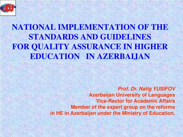 1. Higher education system in Azerbaijan