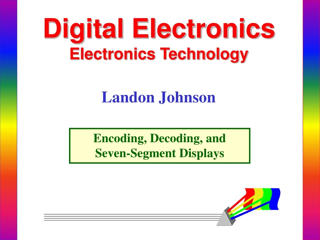 digital electronics electronics technology