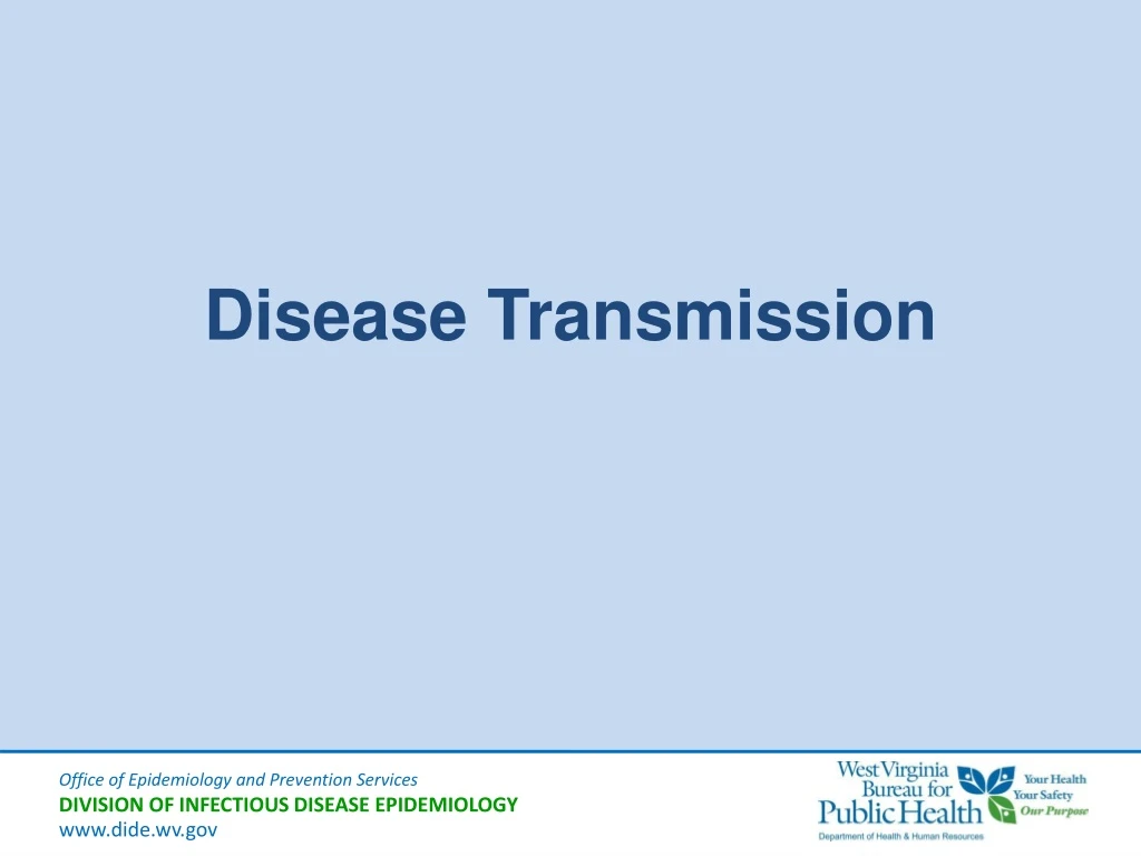 disease transmission