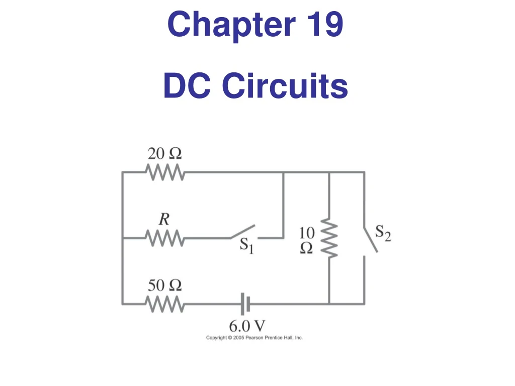 chapter 19 dc circuits