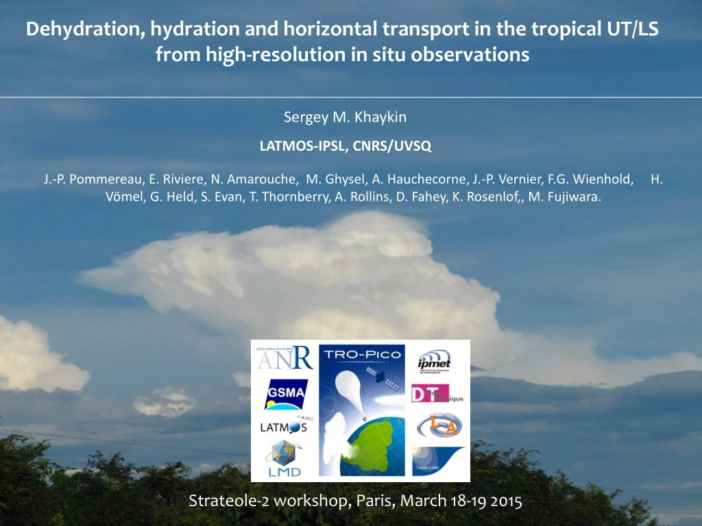 dehydration hydration and horizontal transport