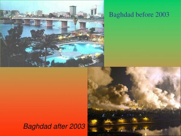 Baghdad before 2003