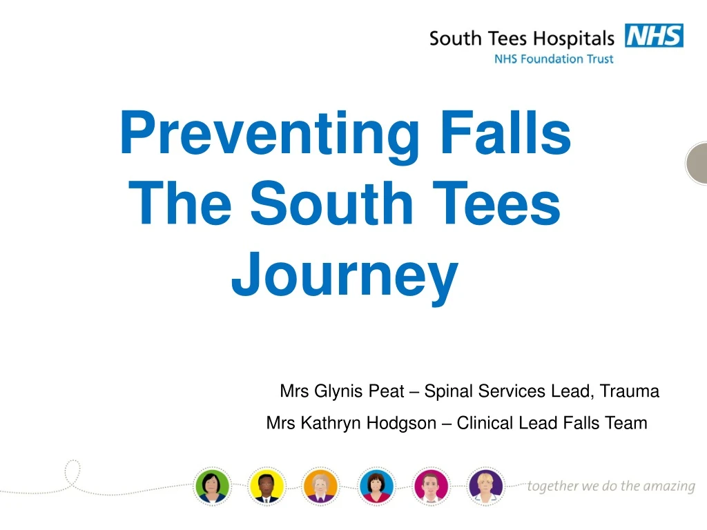 preventing falls the south tees journey