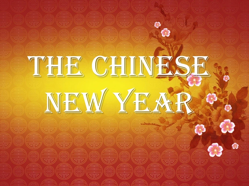 the chinese new year