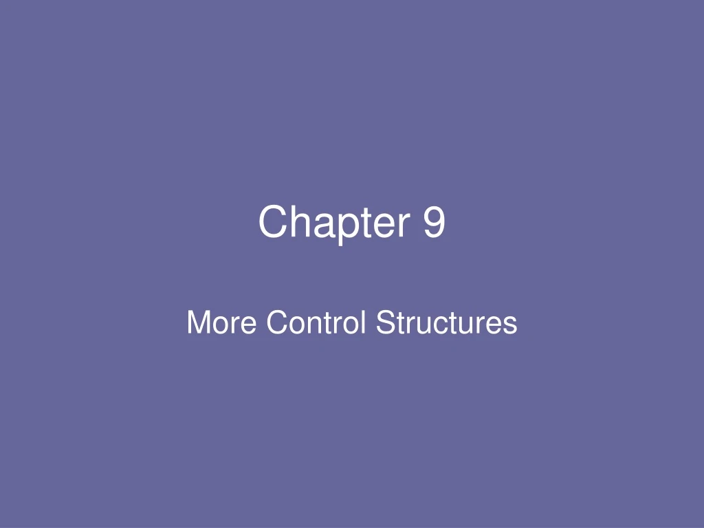 chapter 9