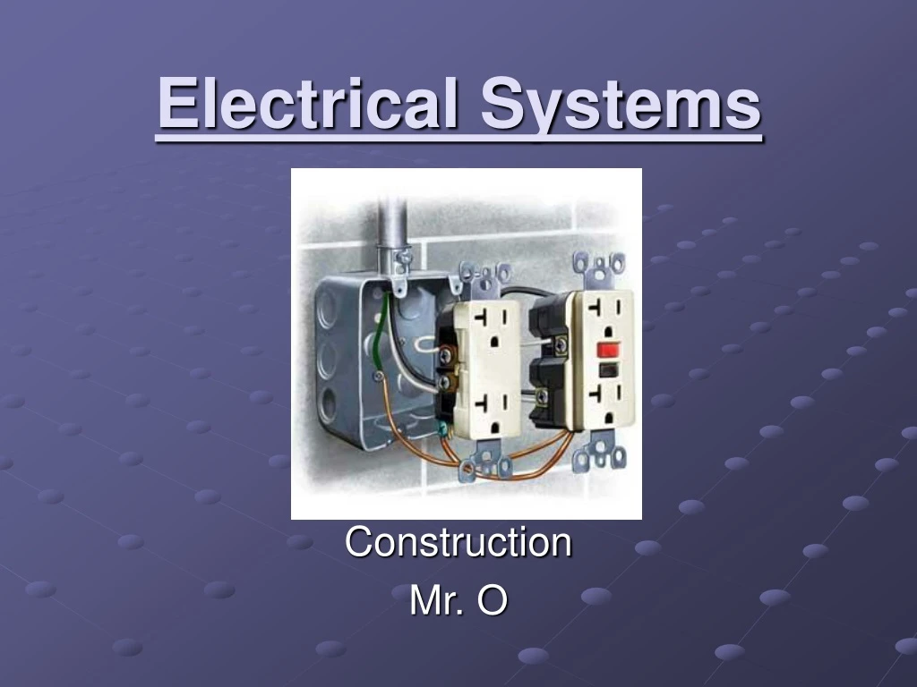 electrical systems