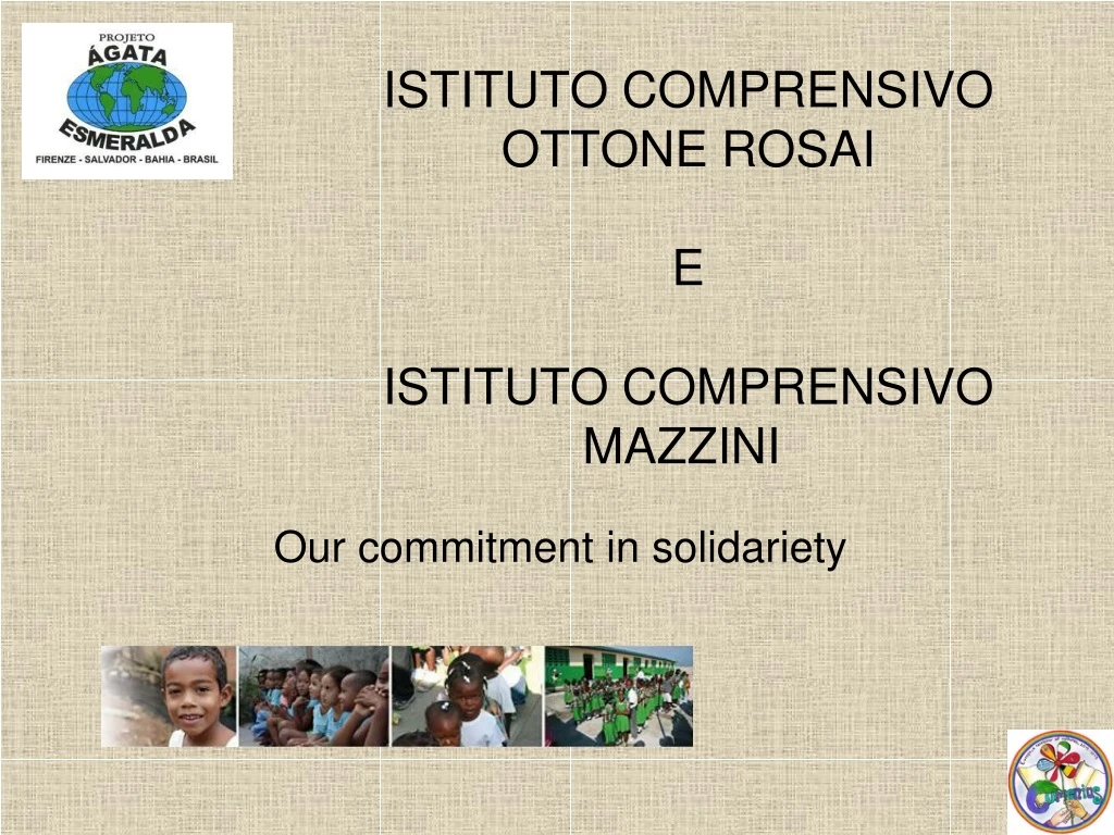 our commitment in solidariety