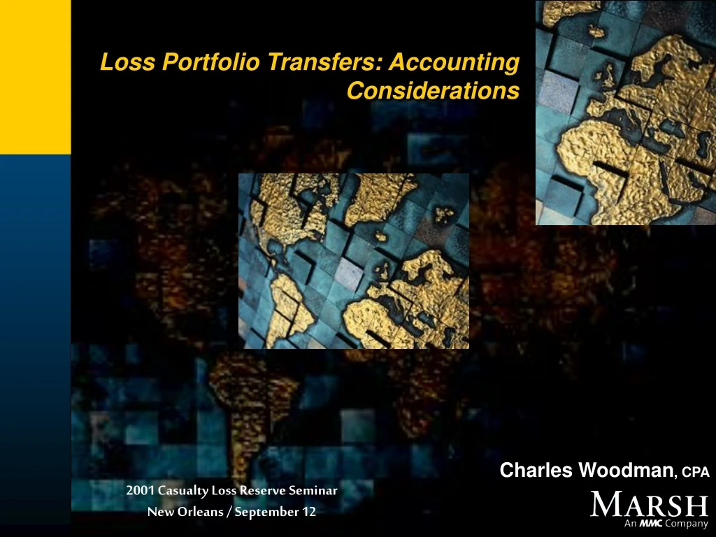loss portfolio transfers accounting considerations