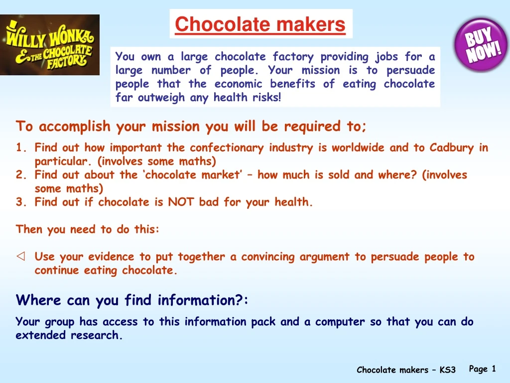 chocolate makers