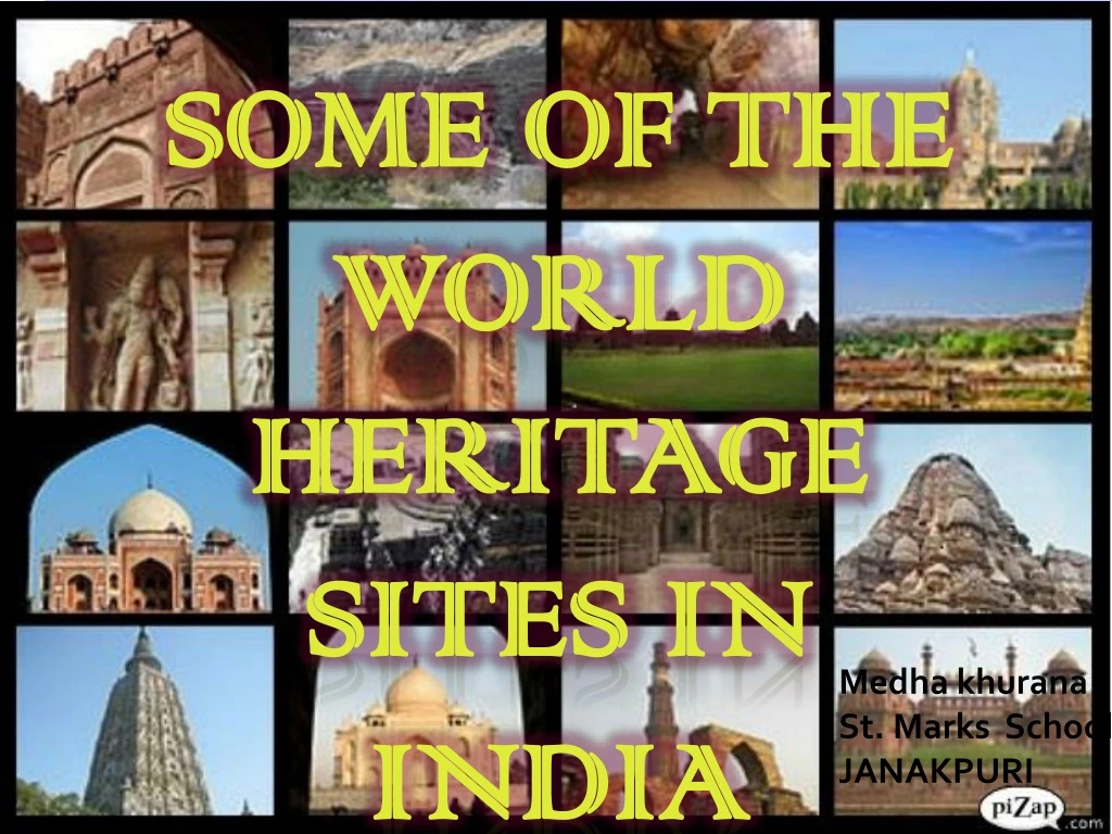 some of the world heritage sites in india