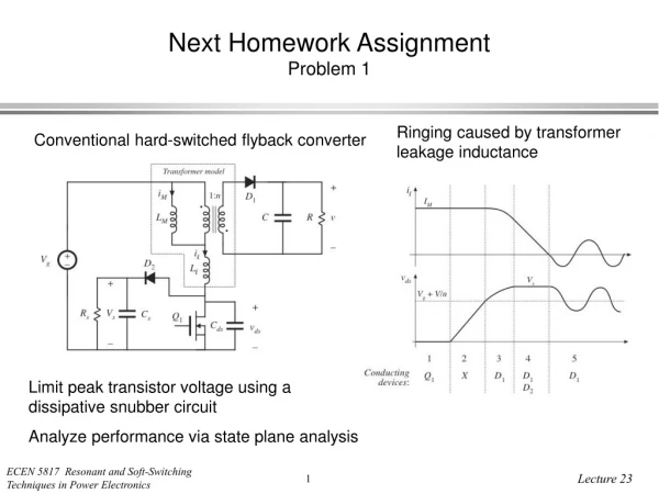 Next Homework Assignment Problem 1