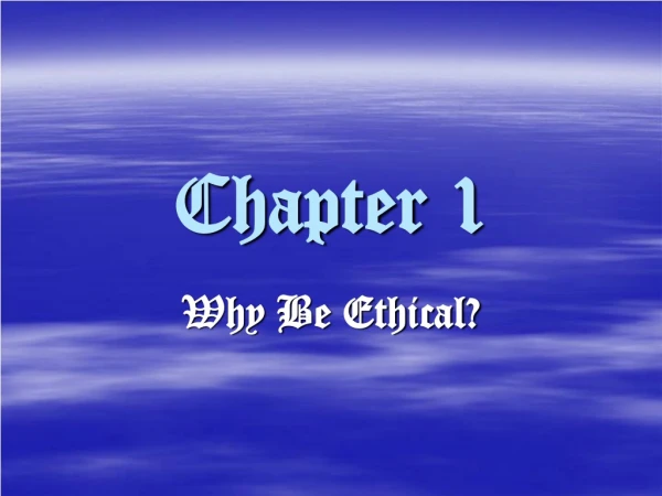 Chapter 1