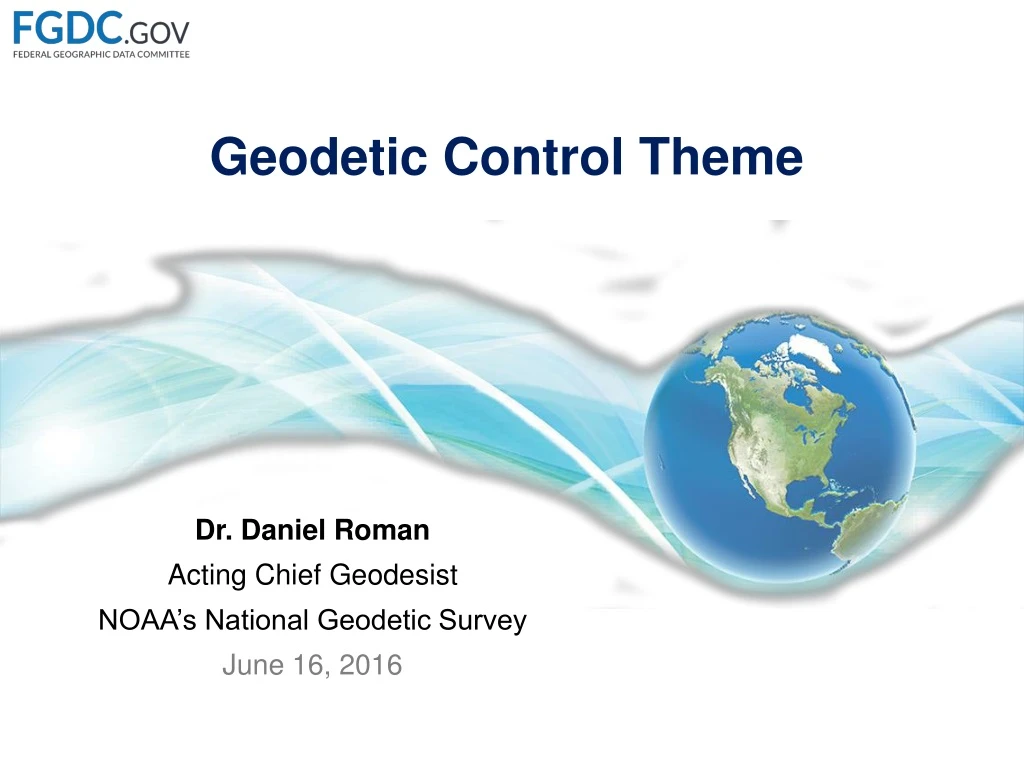 geodetic control theme