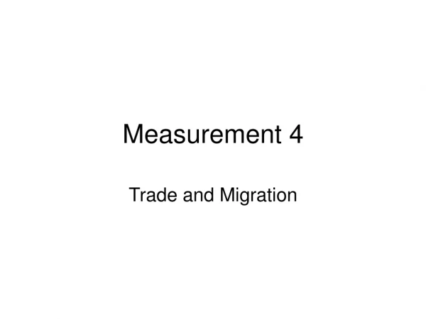 Measurement 4