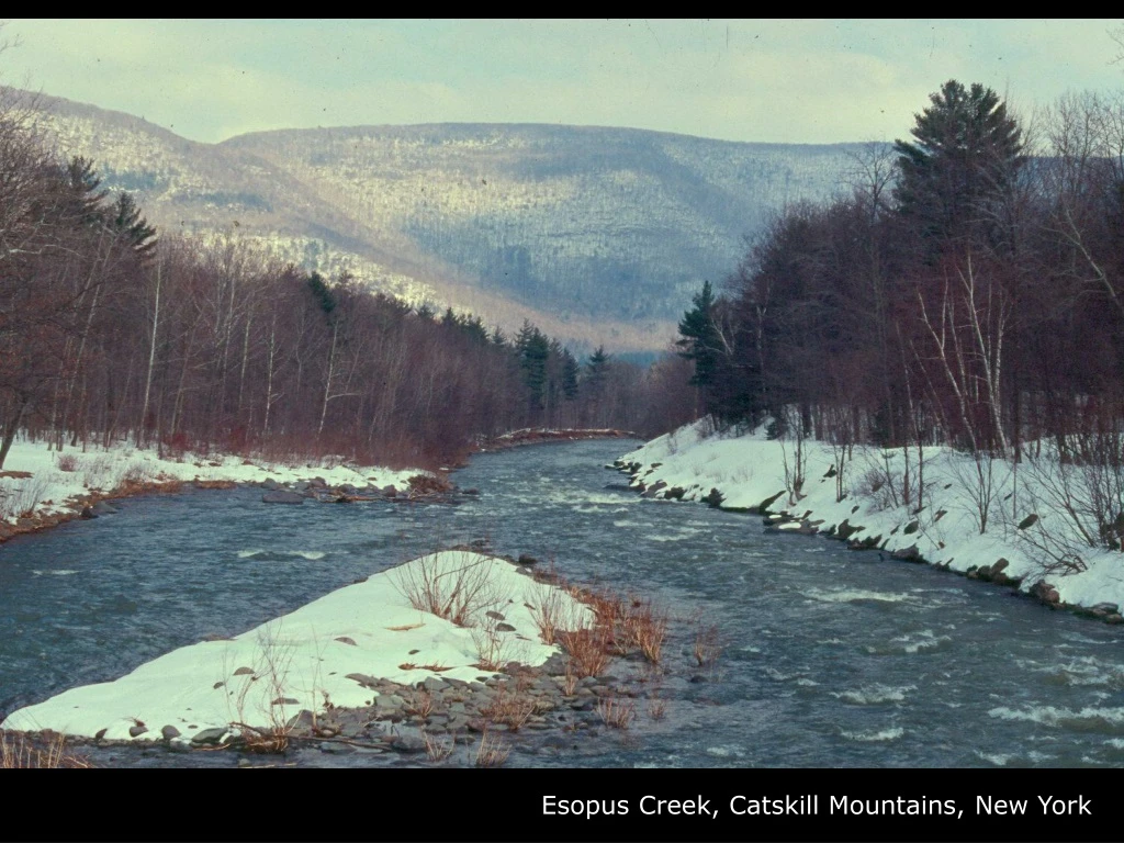 esopus creek catskill mountains new york