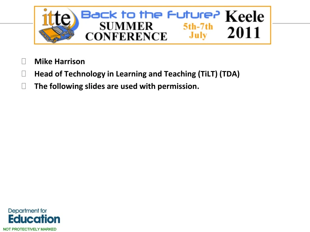 mike harrison head of technology in learning