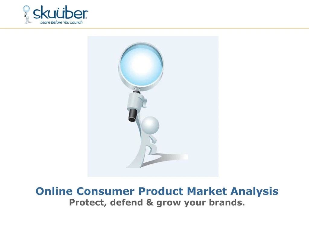online consumer product market analysis protect